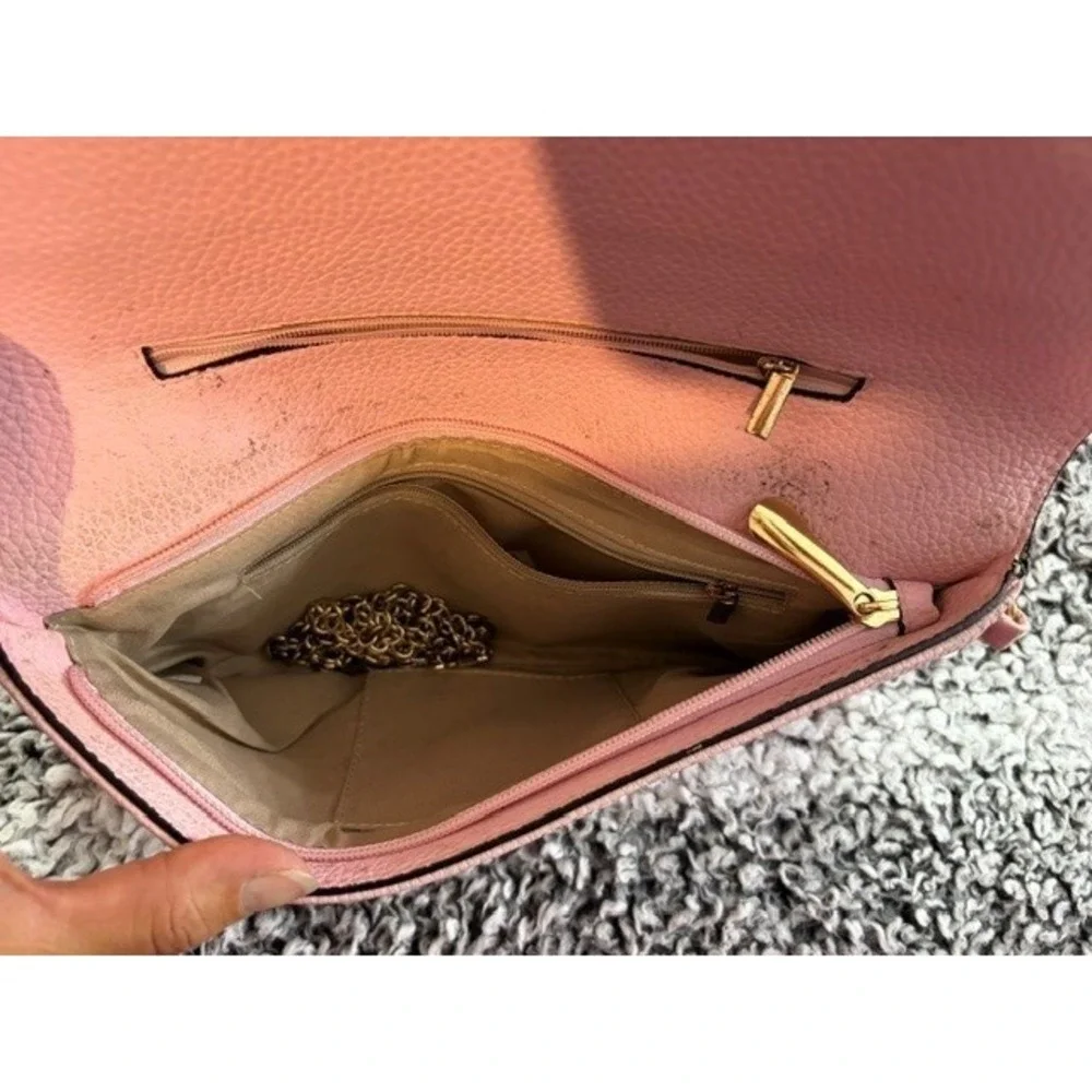 Women's Pink Continental Clutch